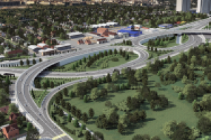 Транспортная развязка "Баскет Холл" г. Краснодар