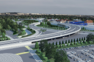 Транспортная развязка "Баскет Холл" г. Краснодар