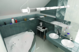 Сан. узел в монсарде 2