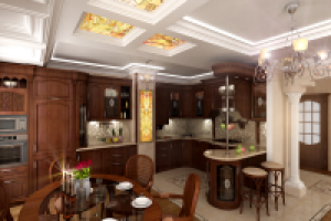 Студия в классическом стиле