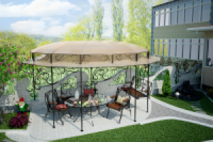 Ландшафт участка, беседка