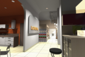 Дизайн салона мебели "LORENA Кухни"