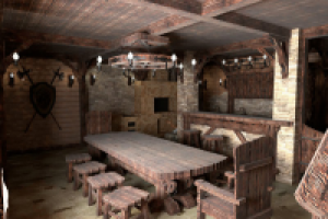 Комната отдыха в частной бане