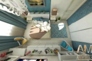 Интерьер квартиры. спальня