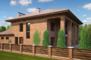 кирпичный дом