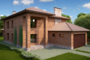 кирпичный дом