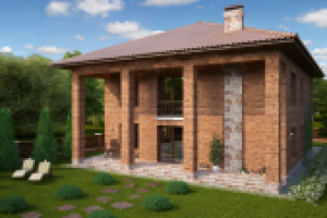 кирпичный дом