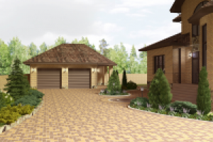 Въезд на участок