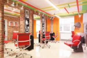 Салон красоты, парикмахерский зал, вид - 1