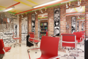 Салон красоты, парикмахерский зал, вид - 2