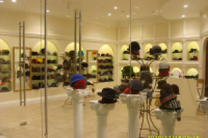 Дизайн бутика итальянских головных уборов, вид - 1