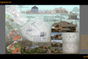 проект загородной усадьбы