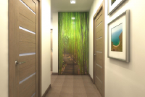 Интерьер коридора в панельном доме