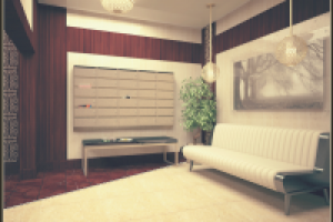 холл элитного дома