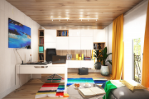 Дизайн интерьера в стиле ИКЕА