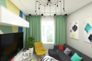 Современный интерьер в Коломенском