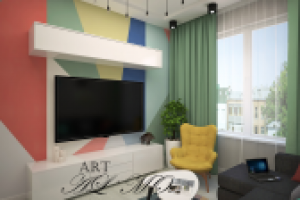 Современный интерьер в Коломенском