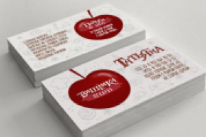 Визитки Вишенка