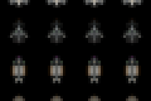 Анимация космических кораблей