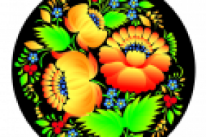 Роспись тарелки