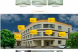 Сайт для аренды офисных помещений в БЦ "Интер"