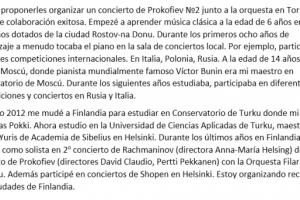 Предложение музыканта о сотрудничестве в Испании