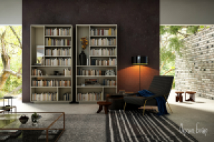 3D визуализация шоу-рума Molteni&C (лето)