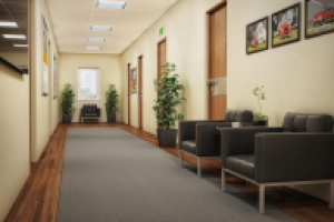 Коридор для офисного здания