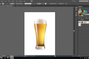 кружка пива (вектор)