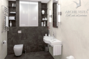 Квартира на Позняках. Ванная