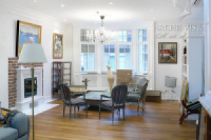 Особняк-фьюжн. Гостиная