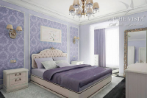 Классический таунхаус в Голосеево. Спальня