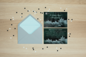 Новогодняя открытка для "Мировая Техника"