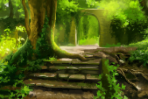 Лес (цифровая живопись)