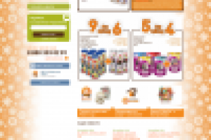 Сайт для сети магазинов "Дикси"