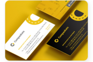 Компасавто - набор различных визиток