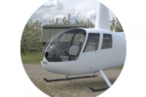 3D model - Robinson R44