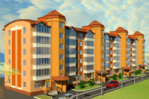 Визуализация жилого дома после реконструкции