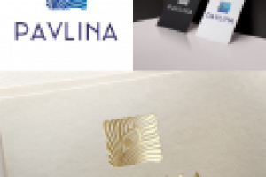 Логотип для магазина ювелирных изделий PAVLINA г.Новосибирск