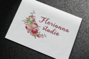 логотип для флористической студии (утвержденный вариант)