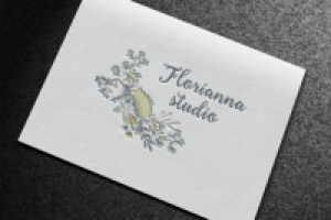 логотип для флористической студии