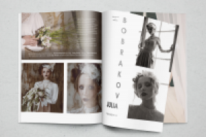 Рекламная статья в журнале Свадебный Орел для салона Арт-Флора