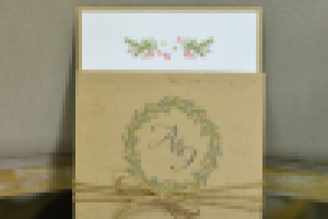 Приглашение в стиле Эко