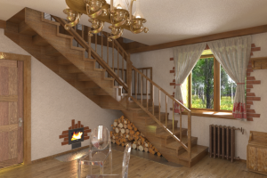 1 этаж Бани - Кантри