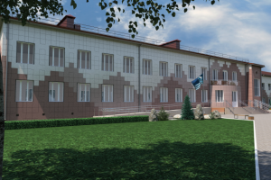 Юбилейный_ Вентилируемый фасад из керамогранита