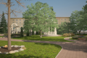 Проектное предложение по разработке прилегающей территории