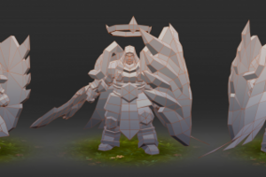 HeroPaladinLowPoly