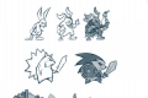 Концепты персонажей для игры