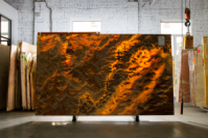 Съемка плит из мрамора, гранита, оникса для  www.gefest-stone.ru