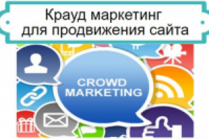 Крауд маркетинг для продвижения сайта